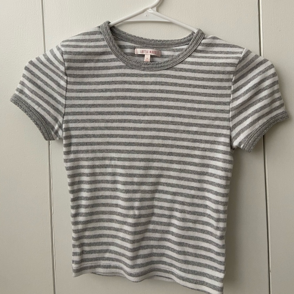Stripped pacsun/lottie moss top